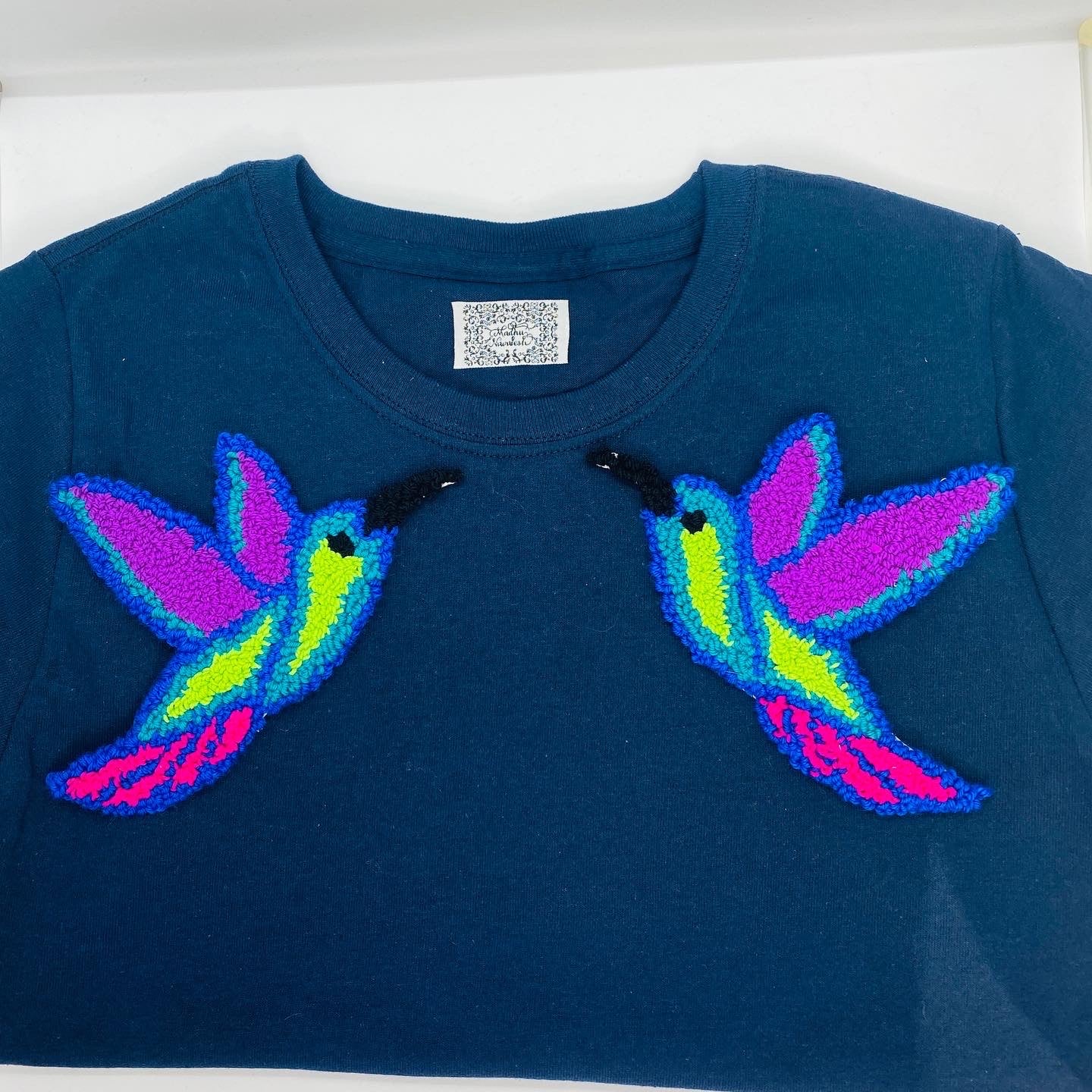 PLAYERA MEXICANA DE COLIBRIS