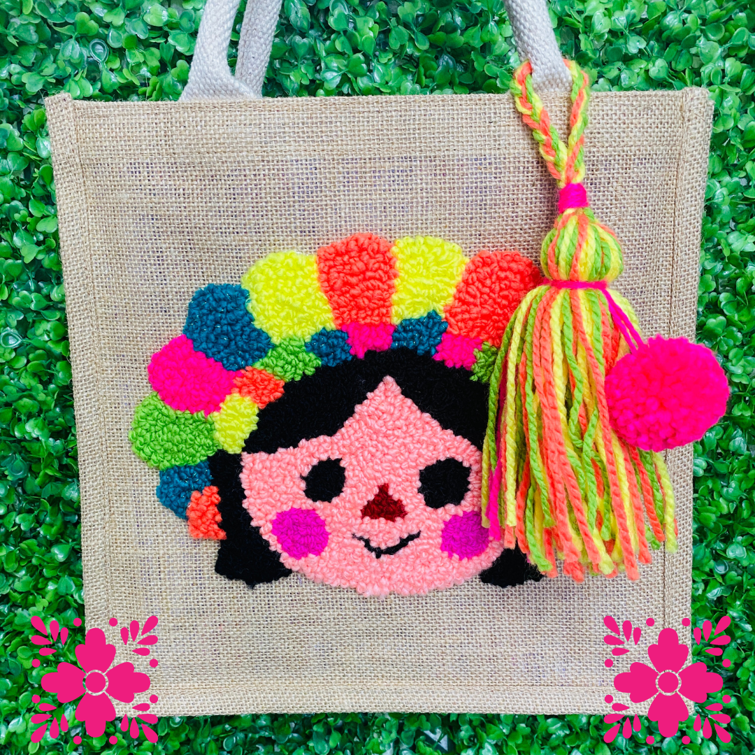 BOLSA MEXICANA DE MUÑECA LELE