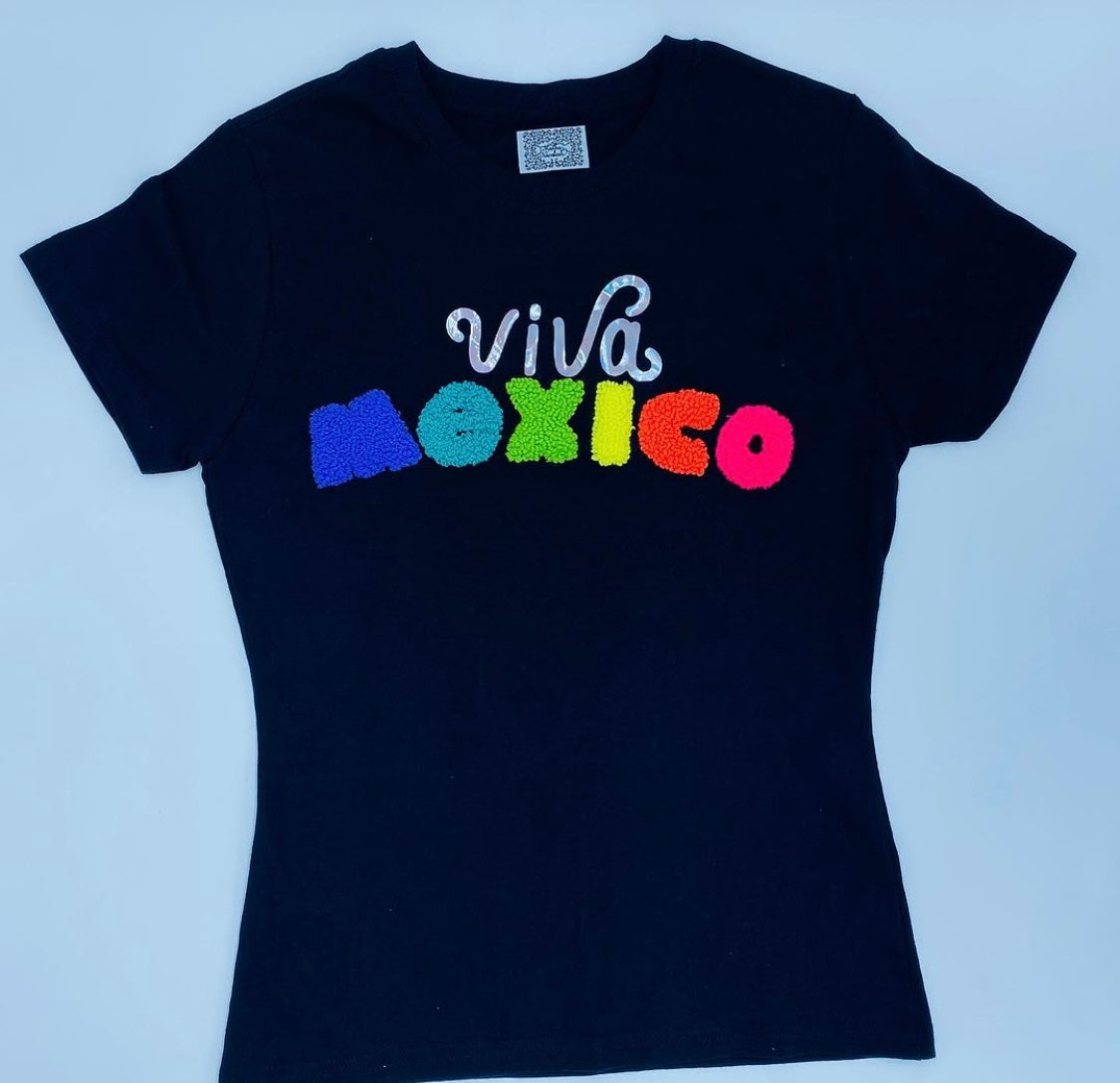 PLAYERA  MEXICANA VIVA MEXICO