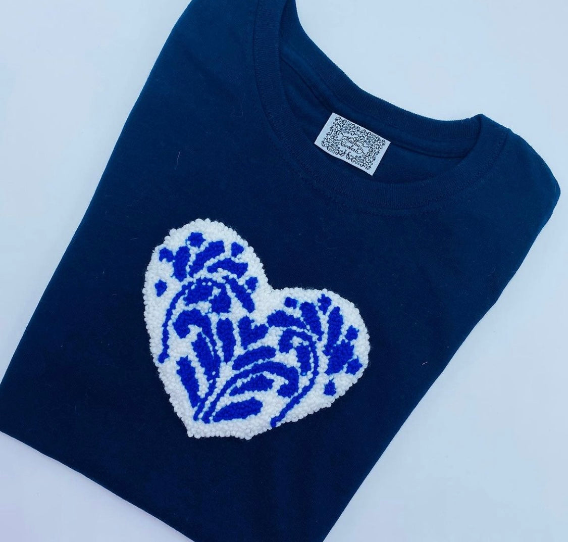 PLAYERA MEXICANA  CORAZON DE TALAVERA